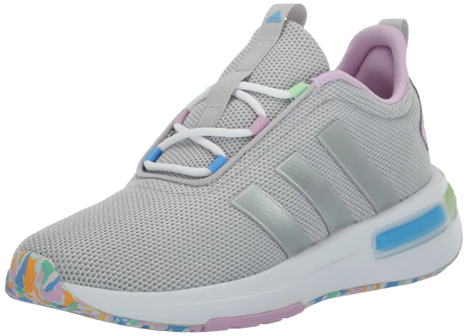 Детские кроссовки Racer Tr23 Adidas, Grey Silver Metallic Bliss Lilac