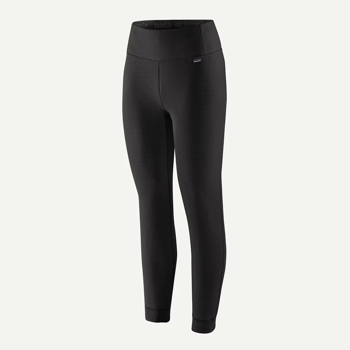 Женские термоштаны с длинным рукавом Capilene Thermal Weight Bottom Patagonia, черный — фото 4