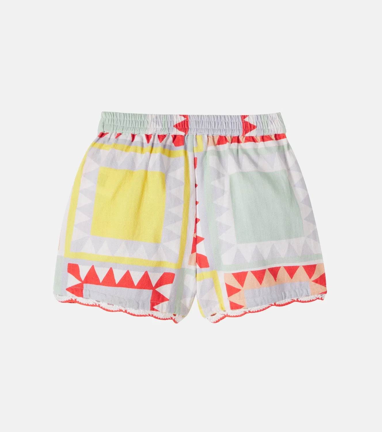 Шорты хлопковые Stella Mccartney Kids, мультиколор — фото 3