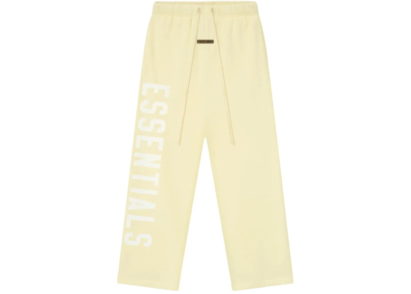 Мужские спортивные штаны из флиса с логотипом Fear of God Essentials, Garden Yellow