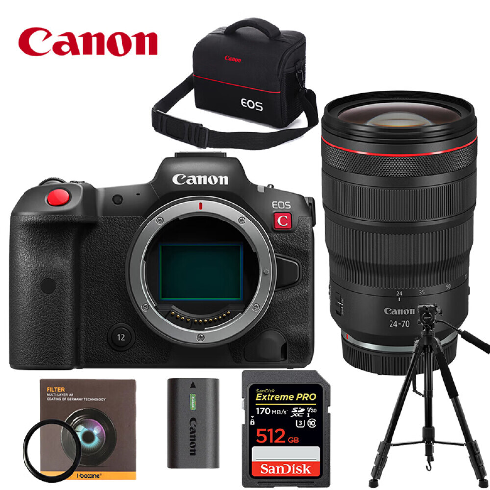 

Фотоаппарат Canon EOS R5C 8K RF 24-70mm