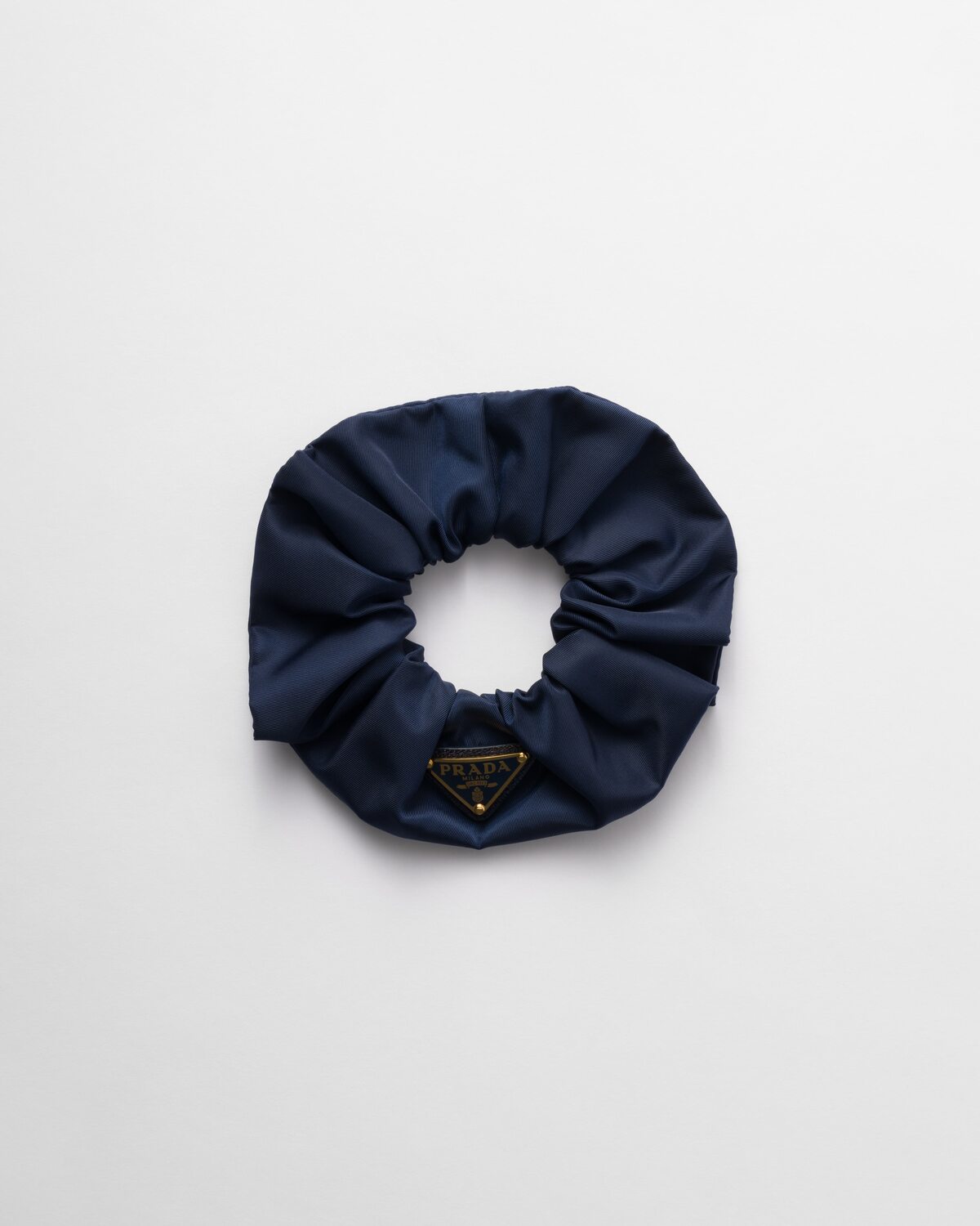 

Резинка для волос из переработанного нейлона Prada, синий