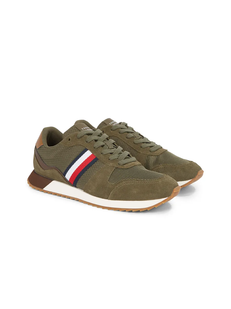 

Кроссовки Tommy Hilfiger "RUNNER EVO MIX BLOCK", хаки