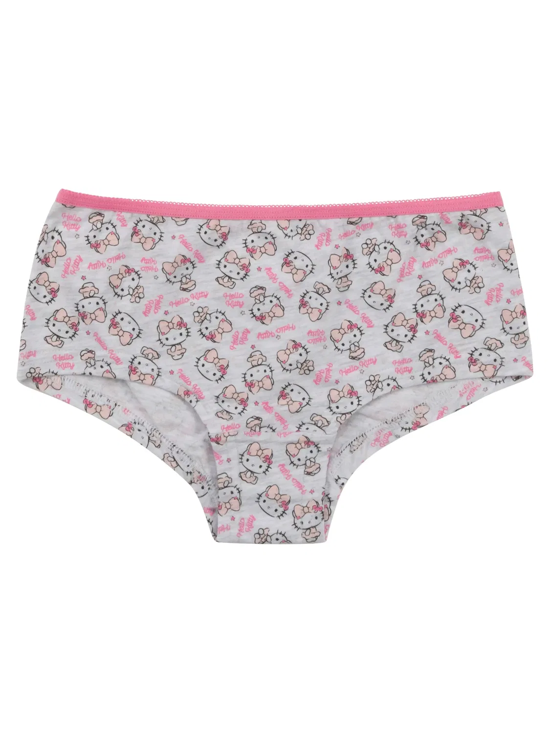 Трусы-слипы комплект из 3 штук Hello Kitty, серый — фото 4
