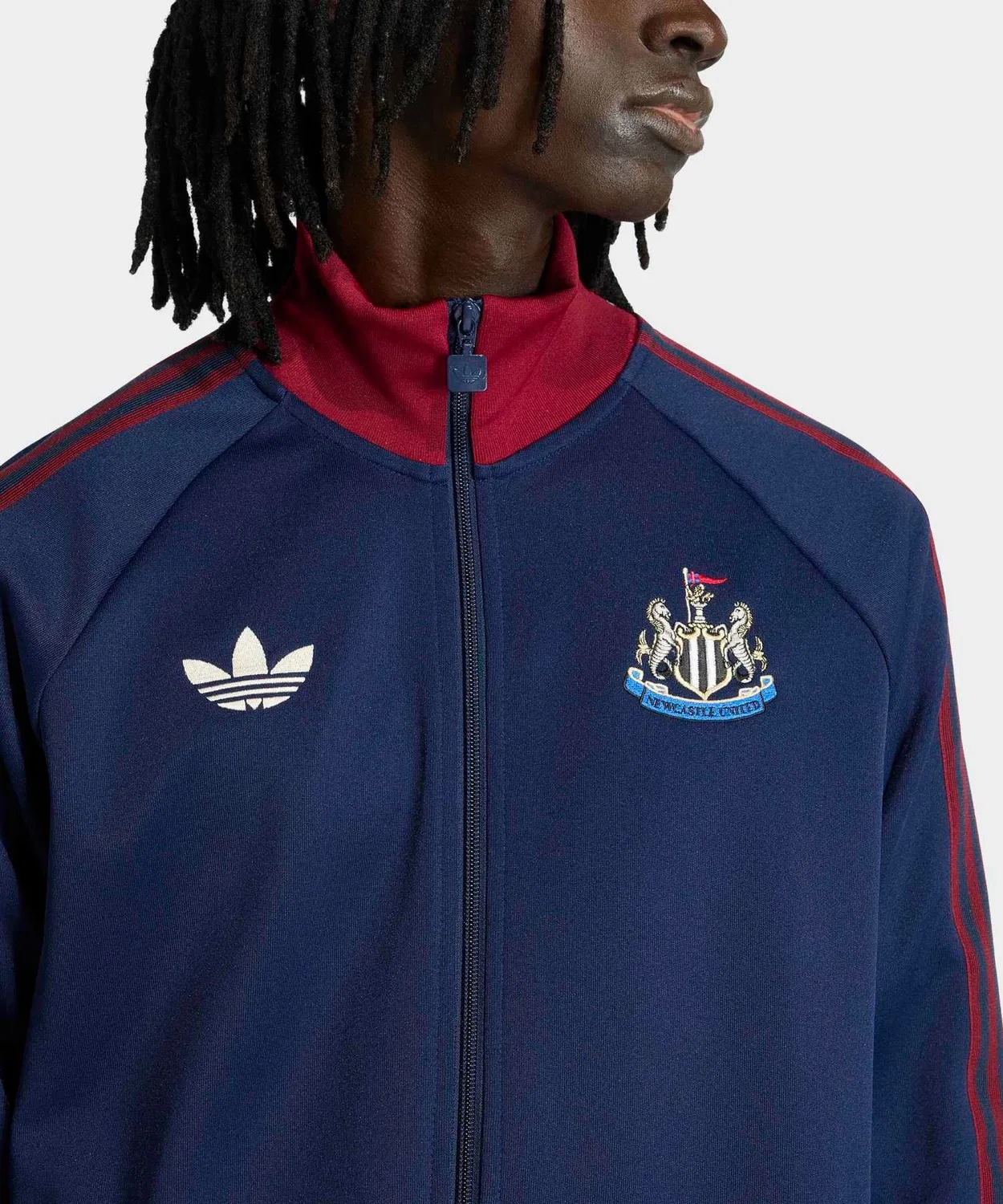 Мужская куртка-джерси с принтом Newcastle United FC OG Adidas, Blue — фото 3
