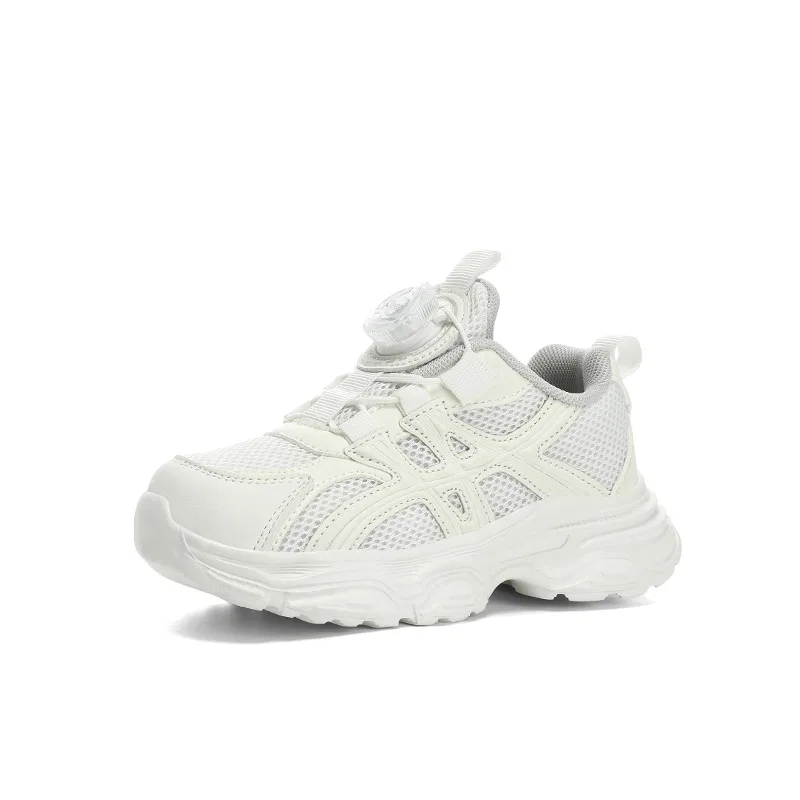 Детские кроссовки с сетчатым верхом Jeep Running Collection, Star Diamond Silver/Ivory White — фото 4