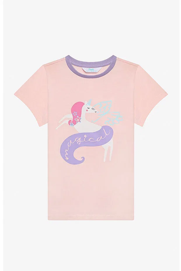 Детский комплект пижам для девочек хлопковый Magical Cotton Penti, Multicolor — фото 3