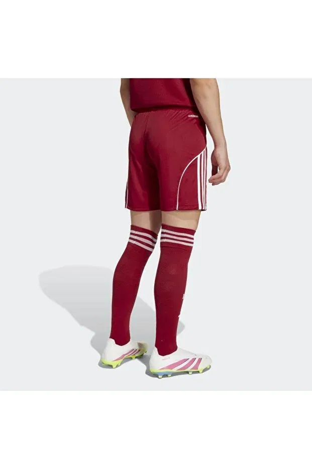 Детские шорты для девочек однотонные Adidas, Red — фото 3