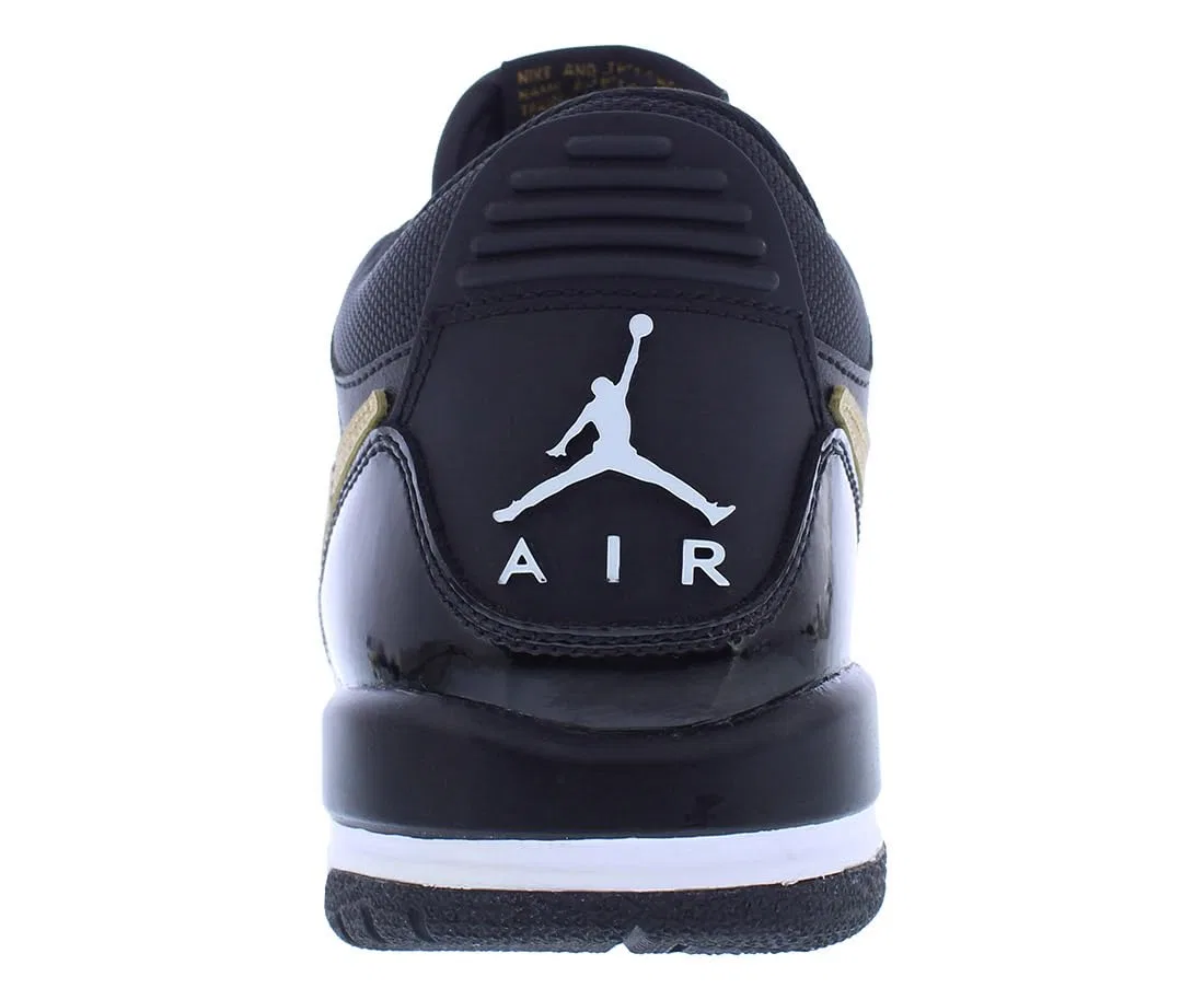 Детские кроссовки для мальчиков Air Jordan Legacy 312 Low NIKE, Black Gold White Black — фото 3