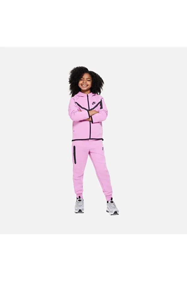 Детские спортивные брюки для мальчиков зауженные Nike, Pink — фото 4