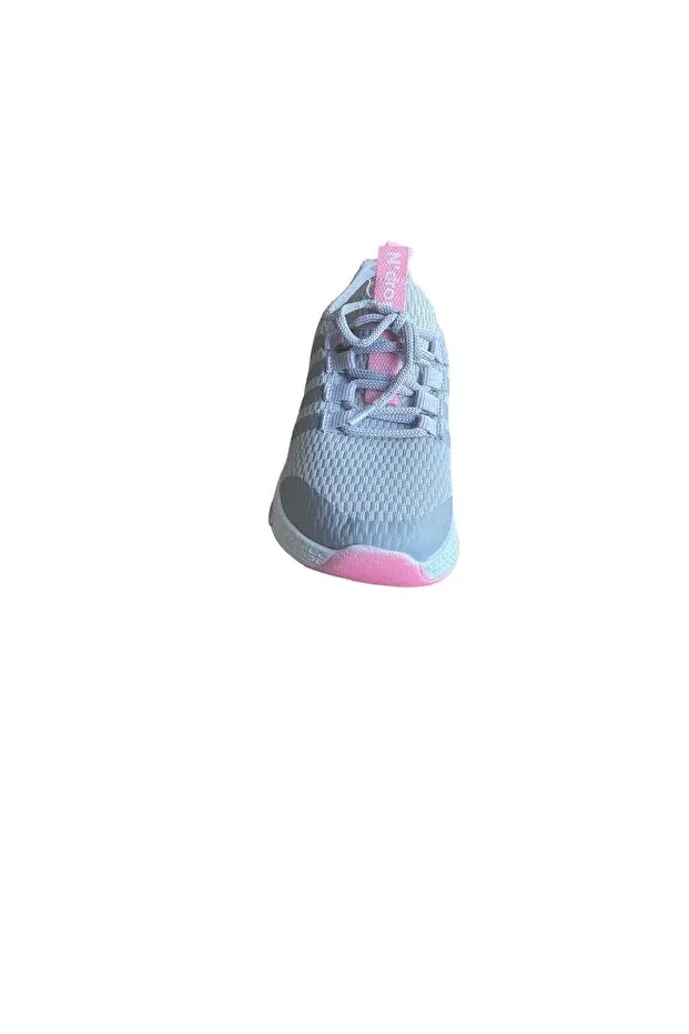 Детские кроссовки для девочек текстильные N'Drops, Gray Pink — фото 4