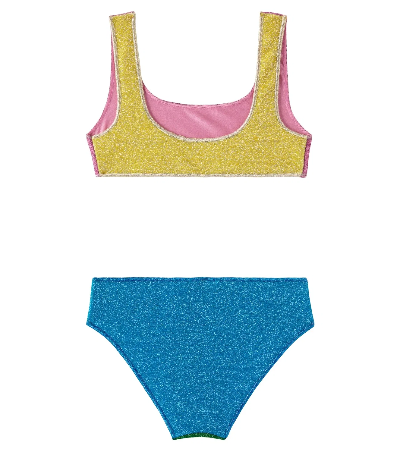 Комплект бикини из ламе Lumière Oseree Kids, Multicolor — фото 4