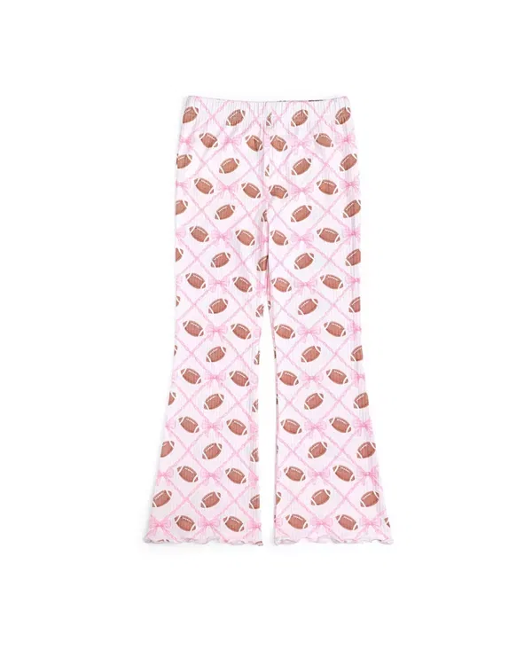 Детские брюки для девочек с расклешением Football Trellis Sweet Wink, Ballet Pink