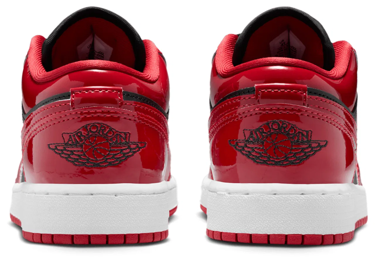 Кроссовки для мальчиков Air 1 Low SE Jordan, цвет Black/White/Varsity Red — фото 3