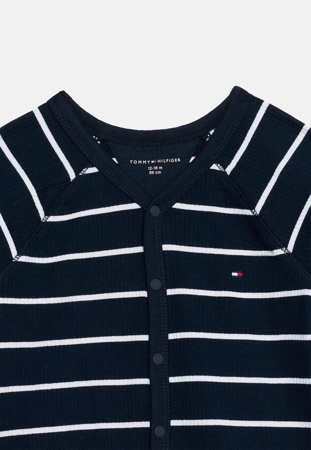 Полосатый комбинезон унисекс Tommy Hilfiger, Dark Blue — фото 3