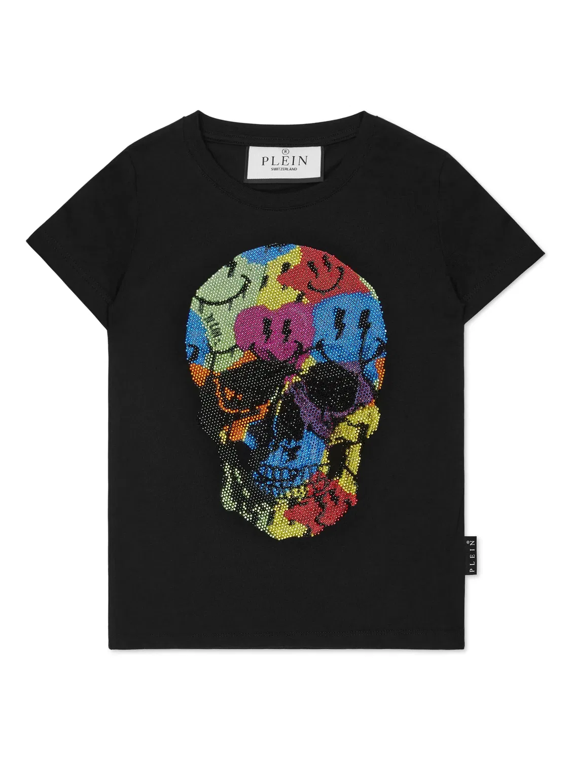Футболка с кристаллами Pure Smile Philipp Plein, черный
