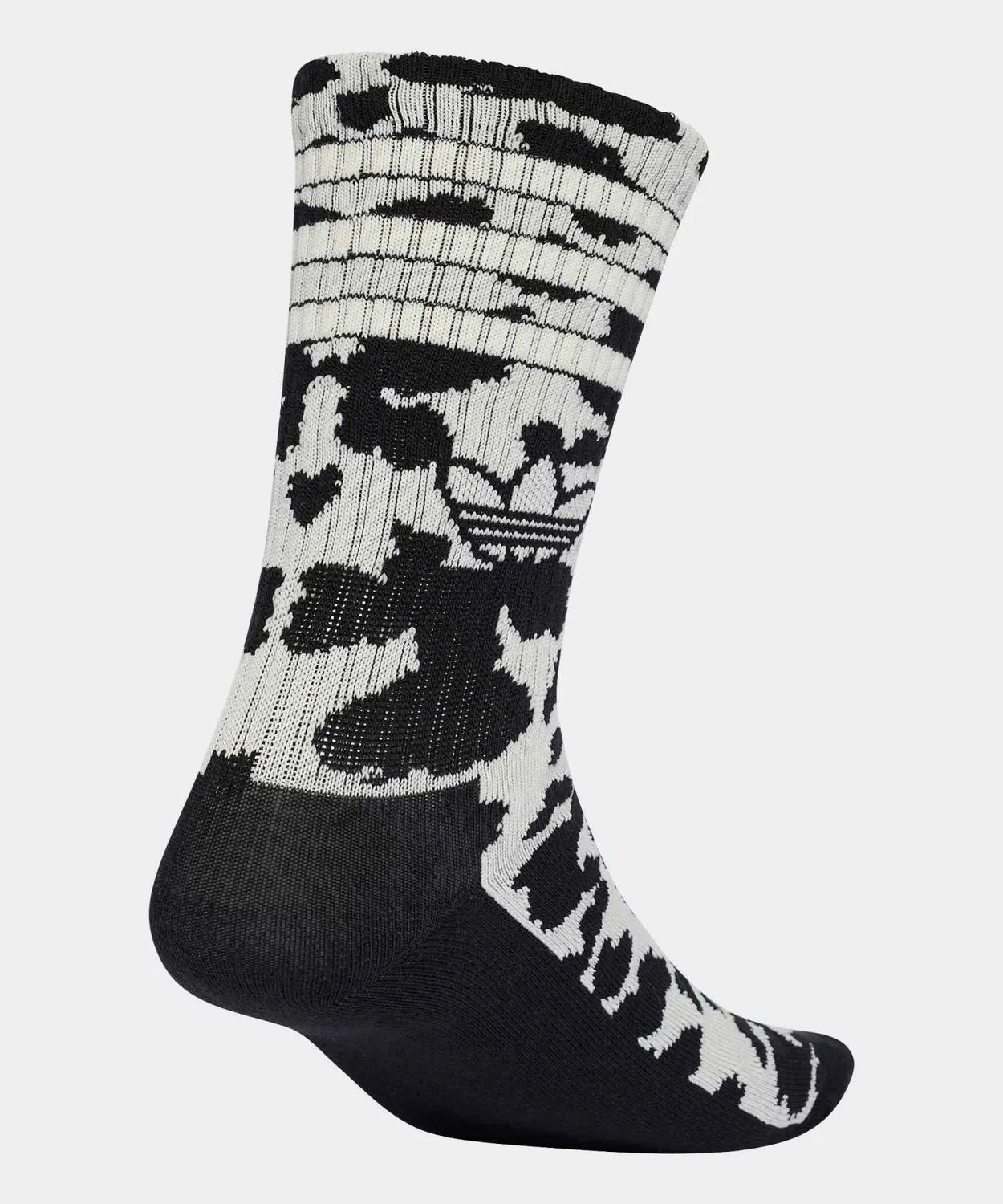 Мужские носки с принтом, комплект из 2 пар, Animal Print Crew Sock Adidas, White — фото 2