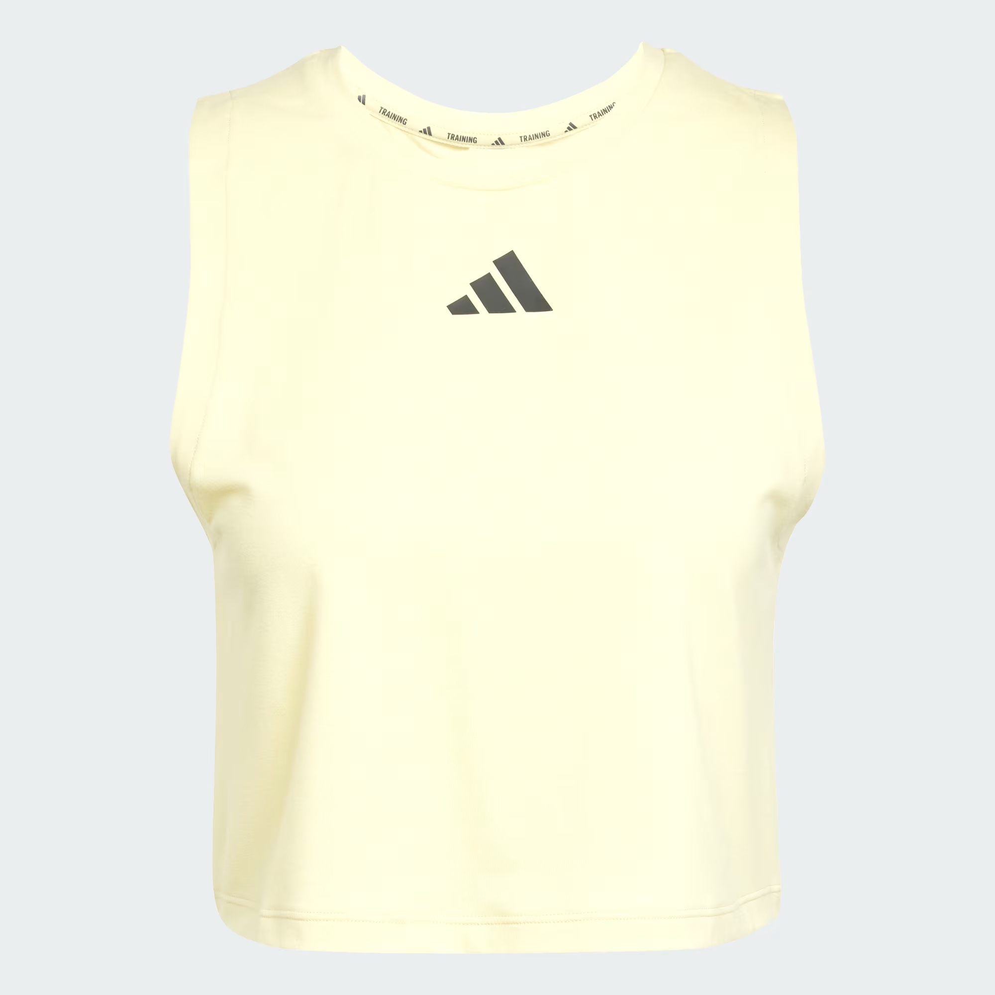 

Топ для тренировок Adidas Power 3-Stripes Boxy, желтый