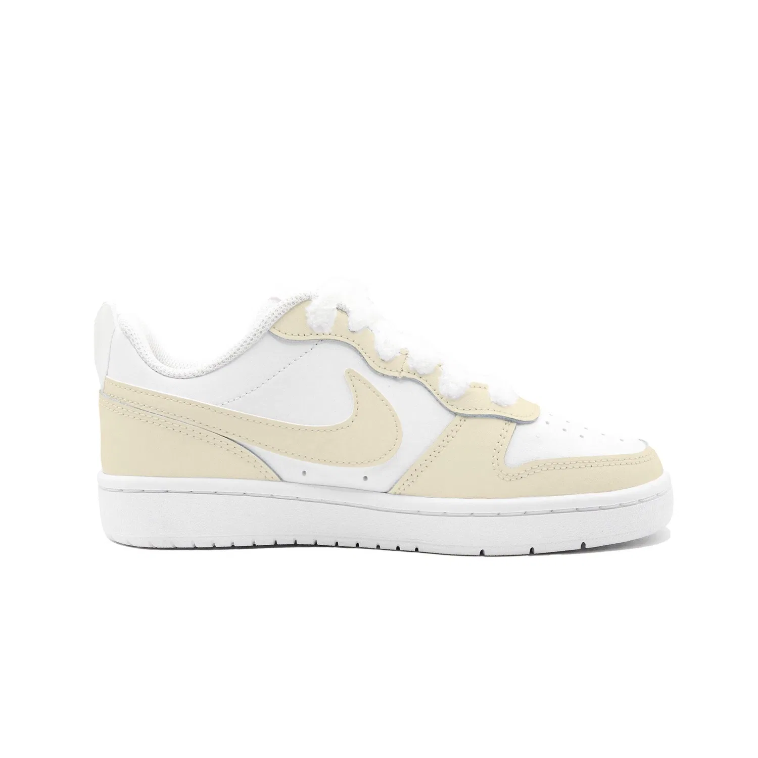 Кроссовки Kids' Skateboarding Shoes Nike Court Borough 2, Yellow — фото 3