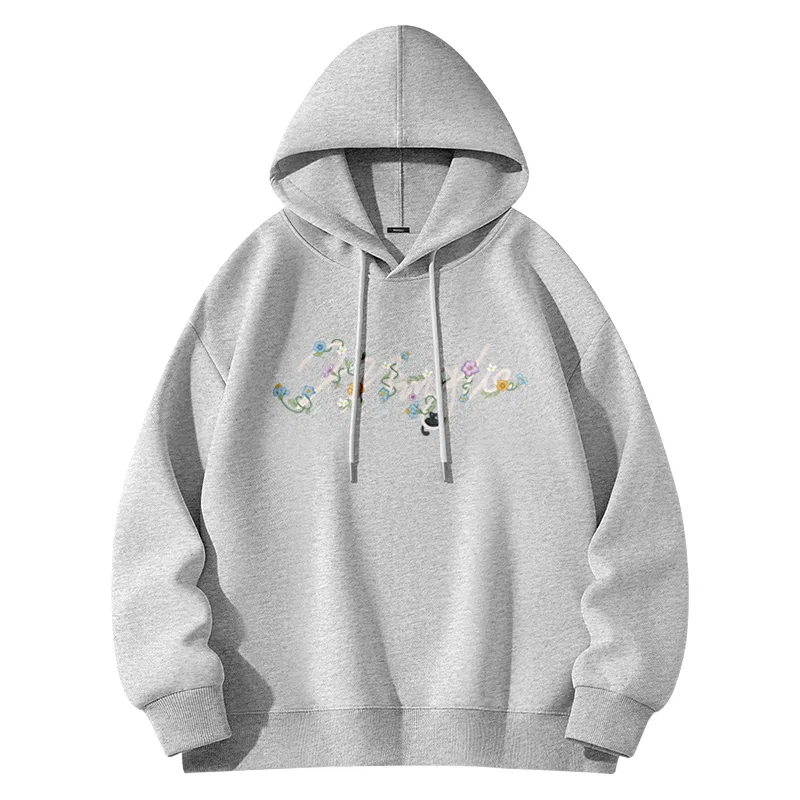 Детский худи свободного кроя MINISO, Heather Gray