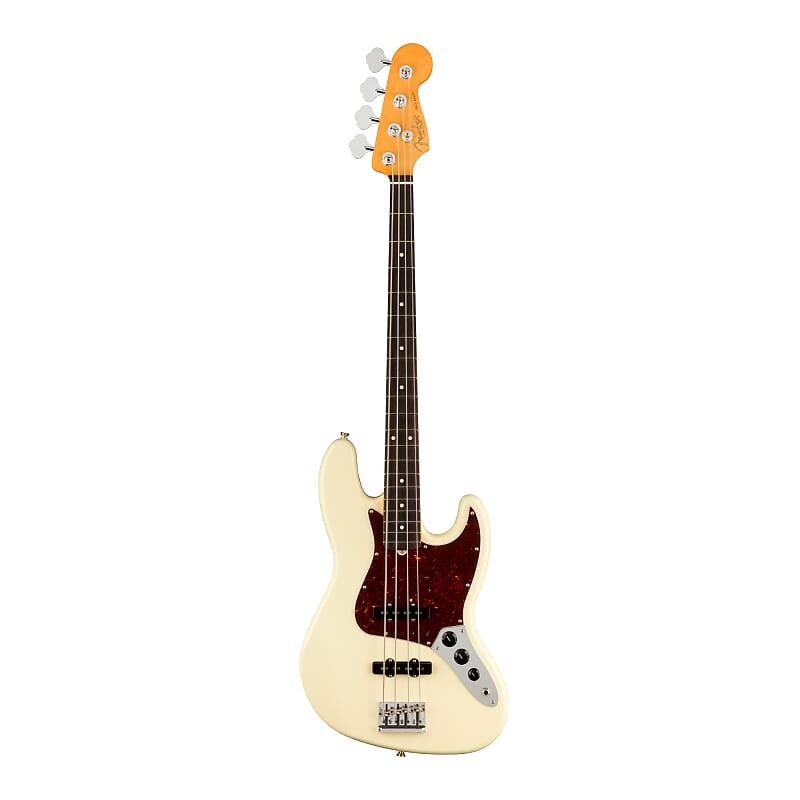 

Fender American Professional II 4-String Jazz Bass (правша, олимпийский белый) Fender American Professional II 4-String Jazz Bass (Right-Handed, Olympic White)