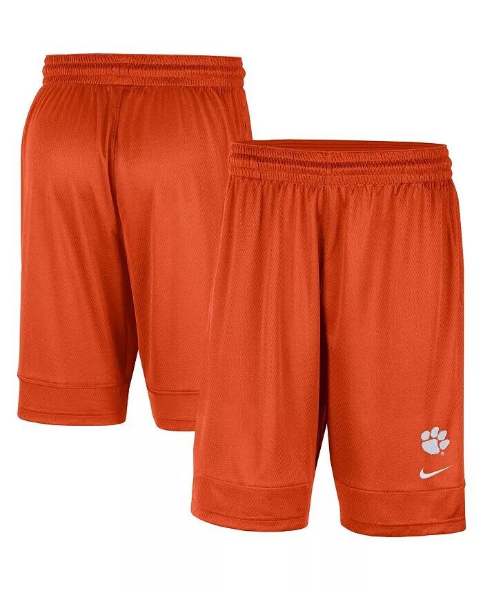 

Мужские оранжевые шорты Clemson Tigers Fast Break Team Performance Nike, оранжевый