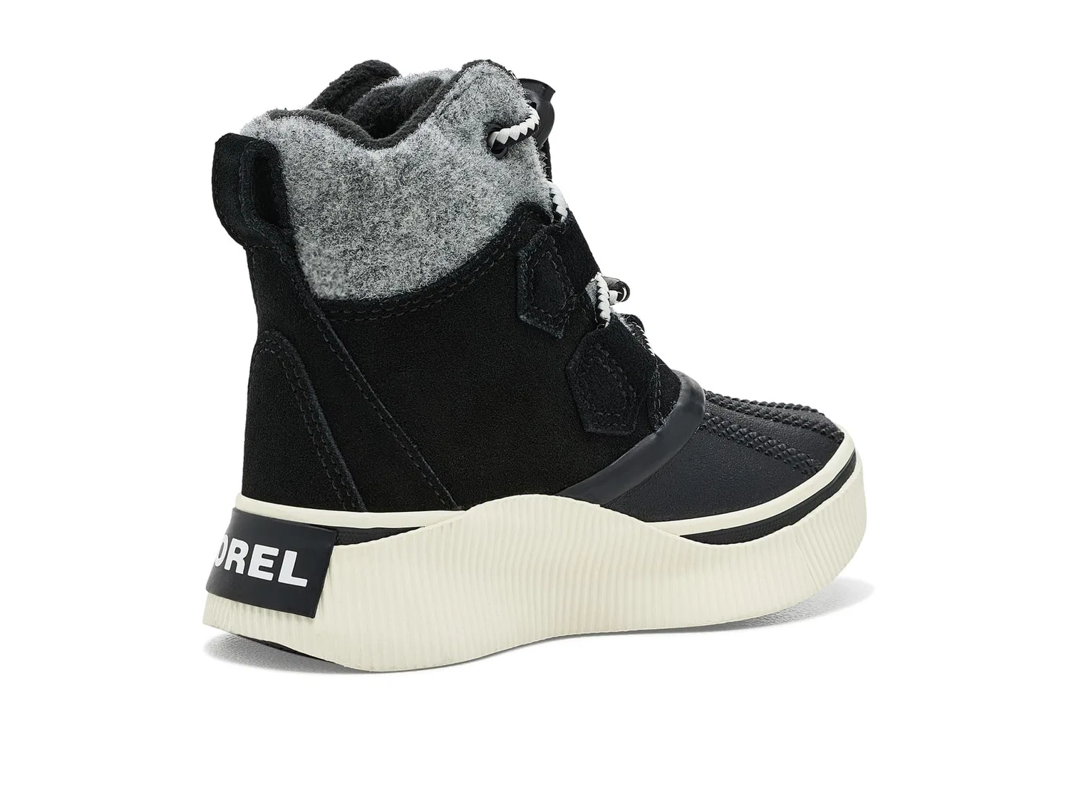 Водонепроницаемые ботинки Out N About IV Chillz Waterproof (для маленьких детей) Sorel Kids, Black/Chalk — фото 4