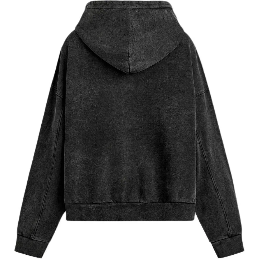 Мужская толстовка с капюшоном Dark Gray ZARA, Темно-серый — фото 3
