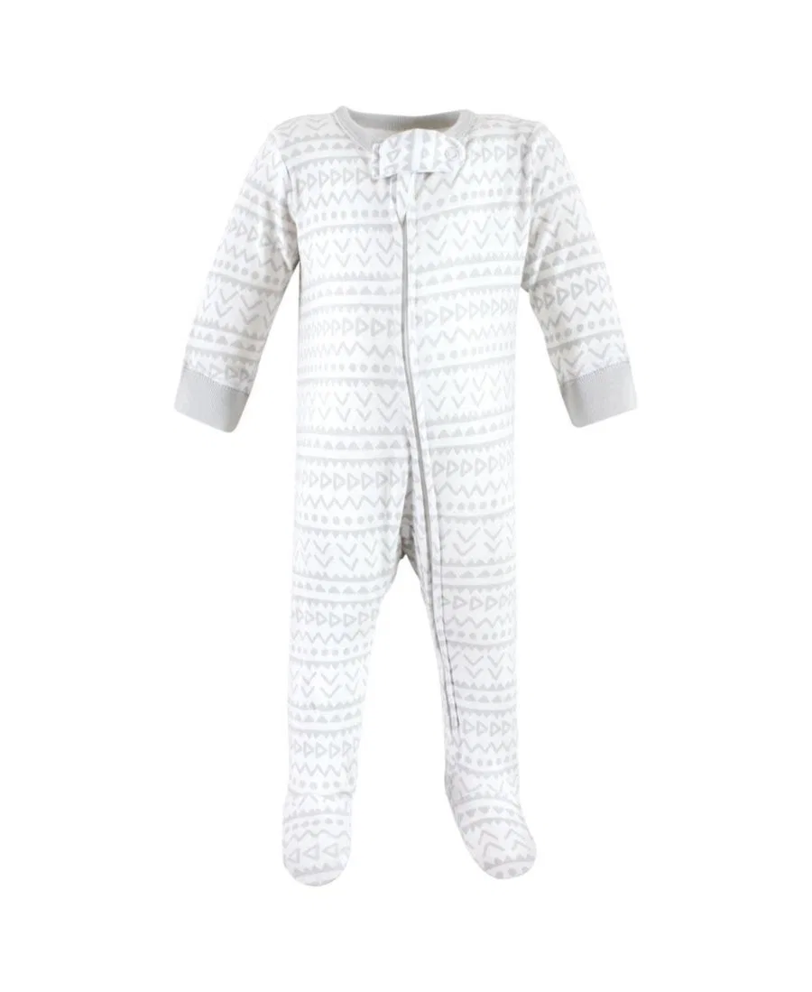 Комплект из 3 боди-комбинезонов Natural Cotton Sleep and Play Touched by Nature, Girl Endangered Safari — фото 3