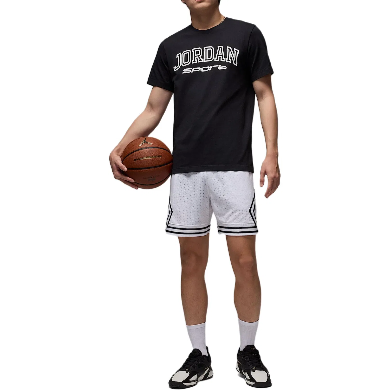 Мужские спортивные шорты повседневные Jordan, White