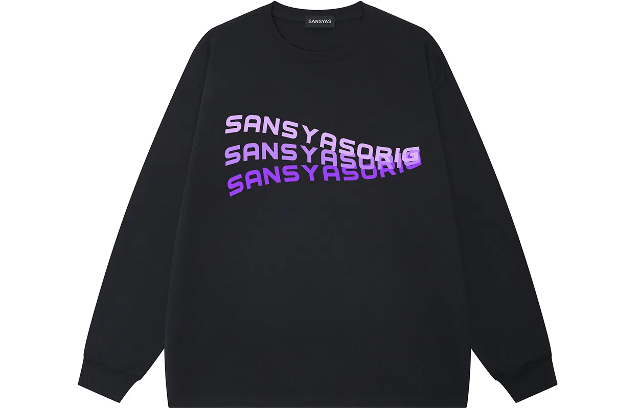 Детская футболка с круглым вырезом, свободного кроя, Unisex Crew Neck Moderate Straight Fit, SANSYAS