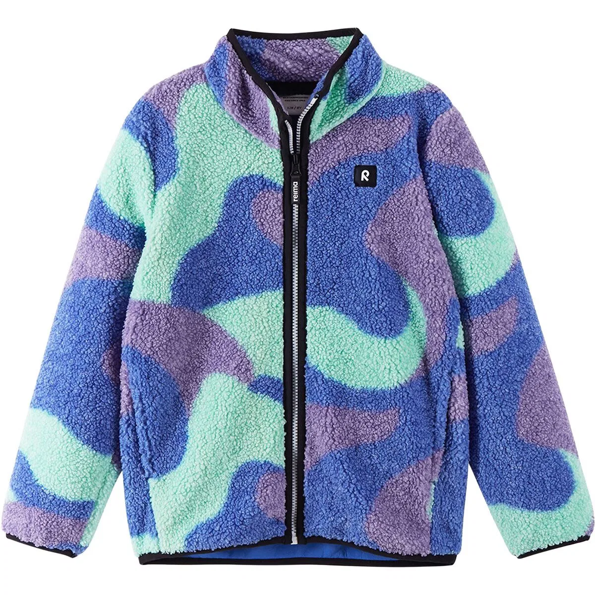 Детская флисовая куртка из переработанного полиэстера Reima, Sparkly Blue