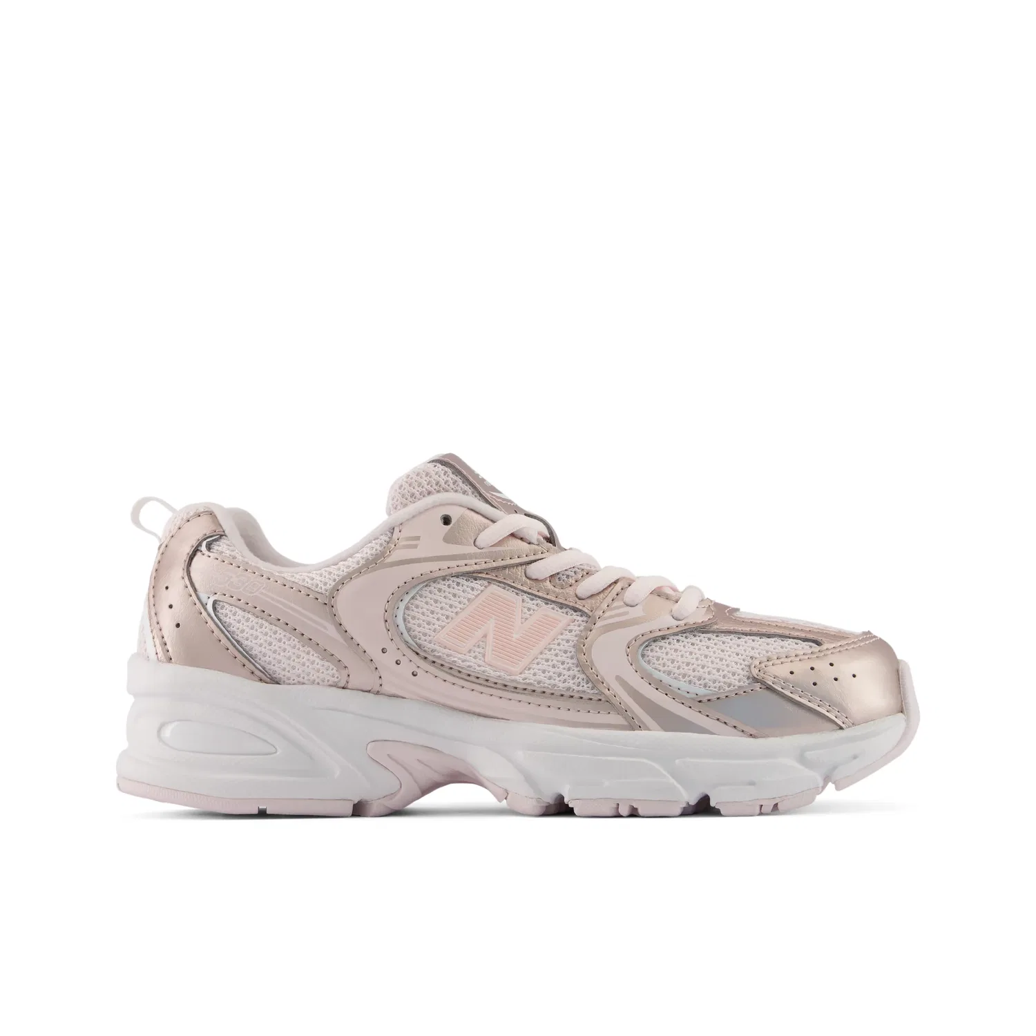 Детские кроссовки с шнуровкой 530 Lace New Balance, Shell Pink With Pink Salt