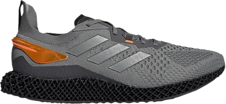

Кроссовки Adidas X90004D 'Grey Signal Orange', серый