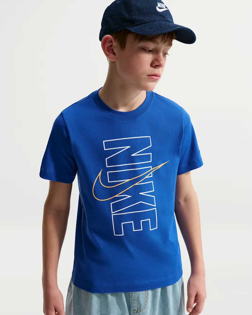 Футболка для детей постарше Nike Sportswear, Game Royal