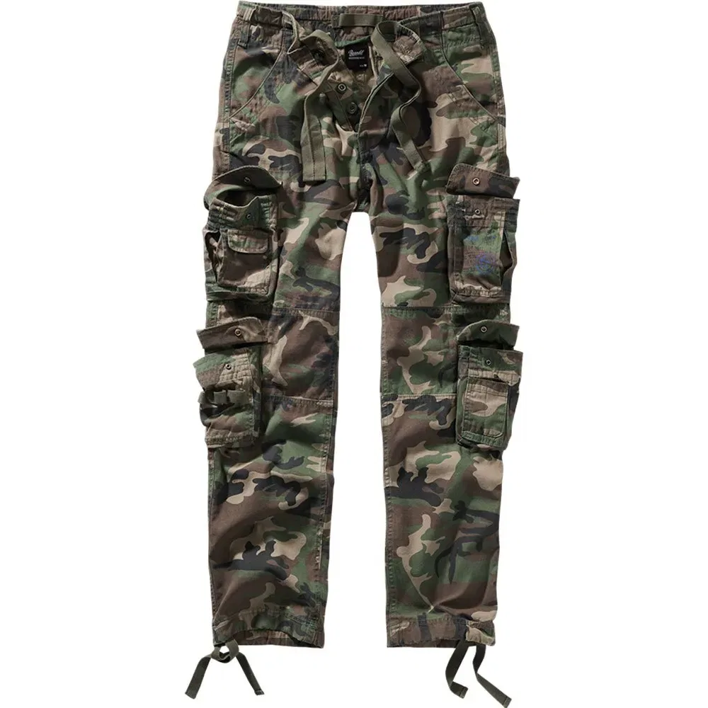 Брюки Pure Slim Fit Brandit, зеленый