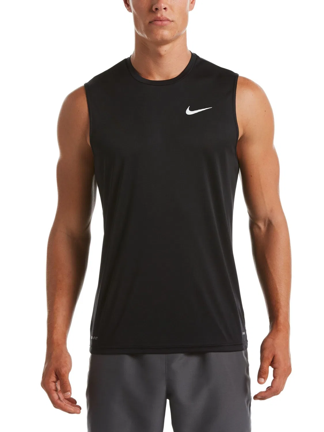 Рашгард без рукавов Nike Essentials, черный
