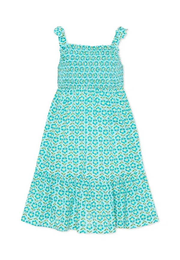 Платье хлопковое Day dress Mayoral, Light blue, светло-голубой — фото 2