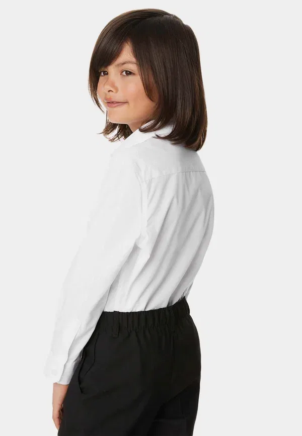 Комплект из 2 рубашек с длинным рукавом Non-iron Marks & Spencer, белый — фото 2
