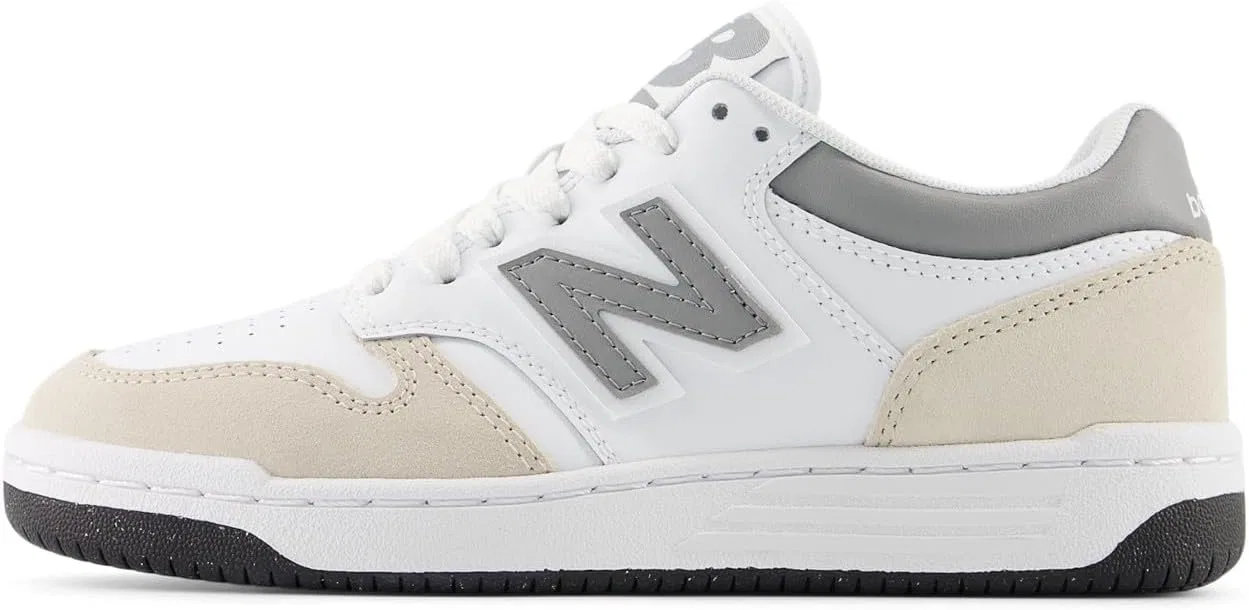 Детские кроссовки для мальчиков Arishi Lace New Balance, Nb White/Slate Grey — фото 2