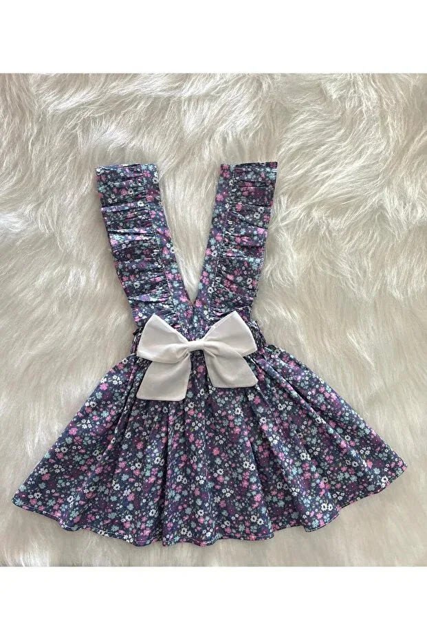 Детское платье-сарафан для девочек с принтом Eylülce Butik, Purple