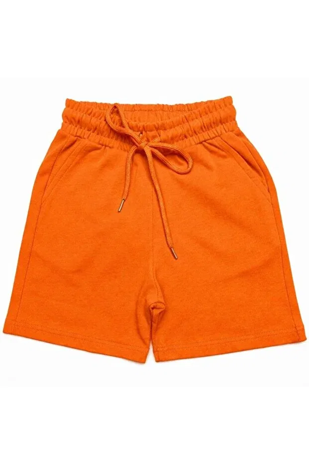 Детские шорты для девочек с эластичным поясом Cloise, Orange — фото 3