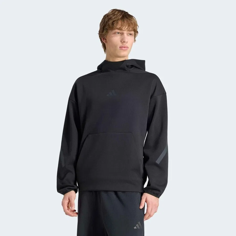 Мужской свитшот с капюшоном adidas Z.N.E., Черный