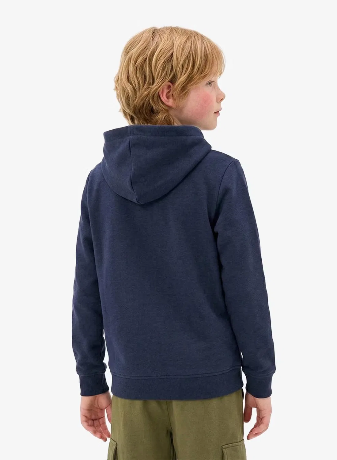 Худи с капюшоном Jack & Jones Junior, темно-синий — фото 2