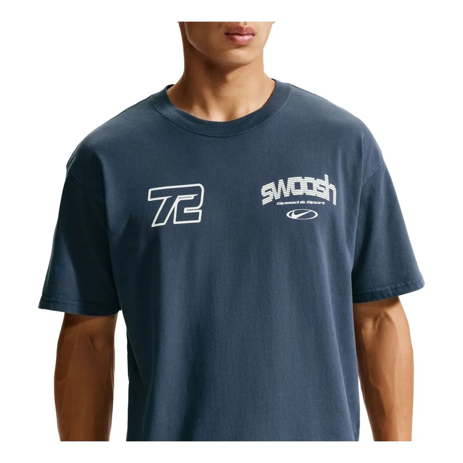 Мужская футболка LSE Speed T-Shirt Asia Sizing 'Blue' Nike, синий