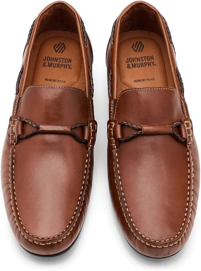 Лоферы Johnston & Murphy Beck, Tan Full Grain — фото 3