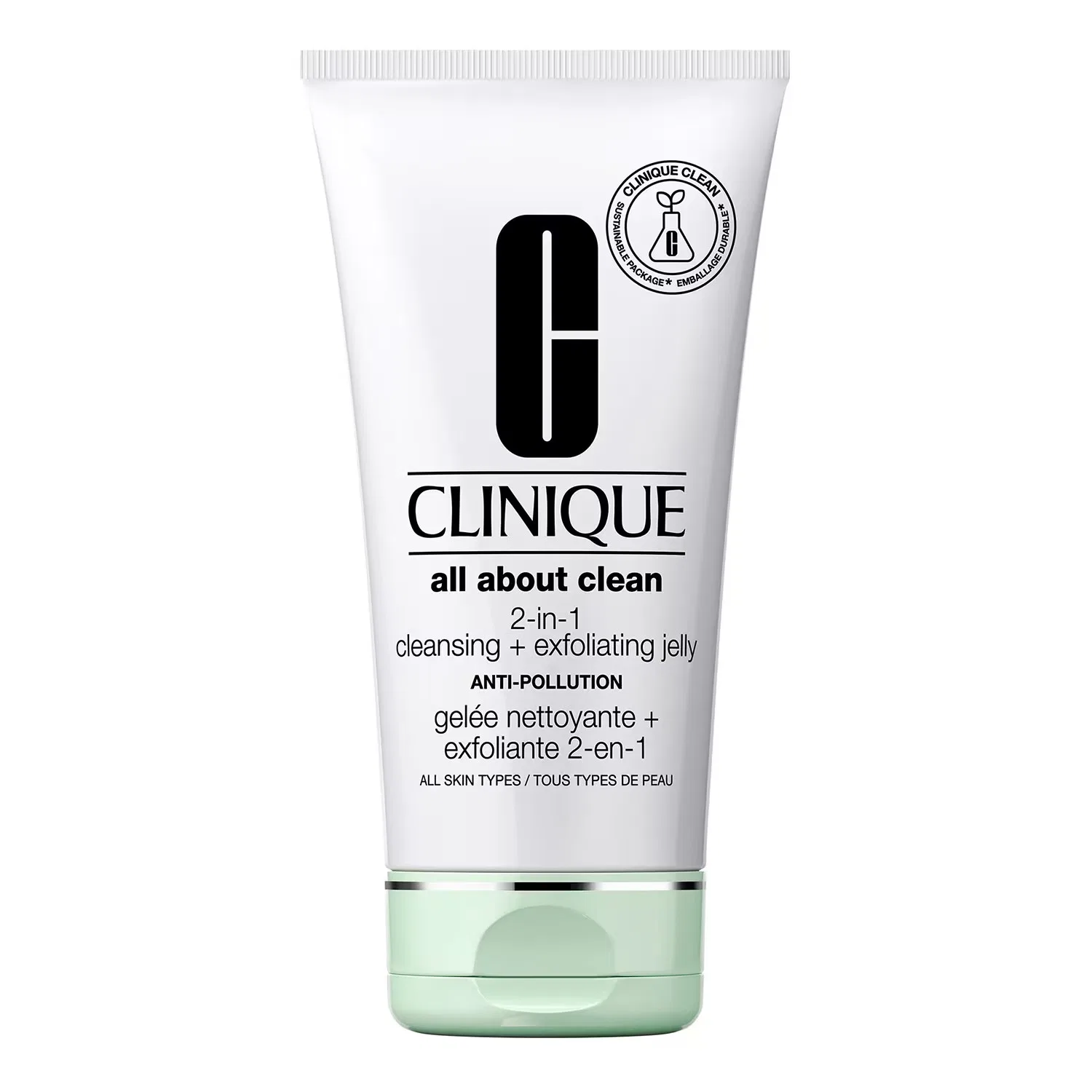 Очищающий гель-скраб 2-в-1 All About Clean, 150 мл, CLINIQUE