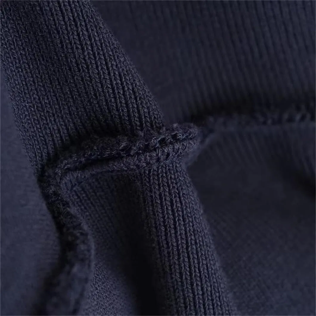 Женское мини-платье с пуговицами на погонах Generic, Navyblue — фото 2