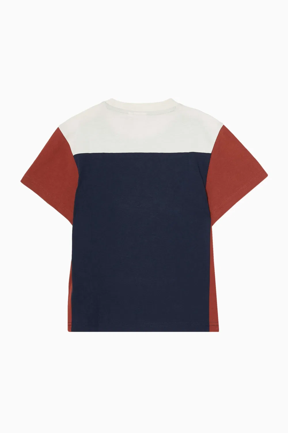 Футболка с принтом Colour Blocks BOSS Kidswear — фото 2