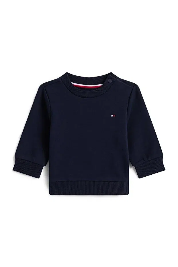 Детская футболка для девочек с длинным рукавом Tommy Hilfiger, Navy Blue